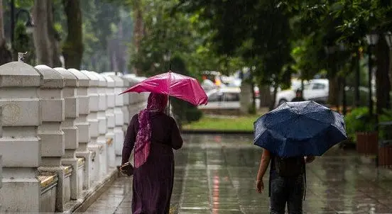 هواشناسی؛ بارش باران و کاهش نسبی دما در برخی نقاط کشور