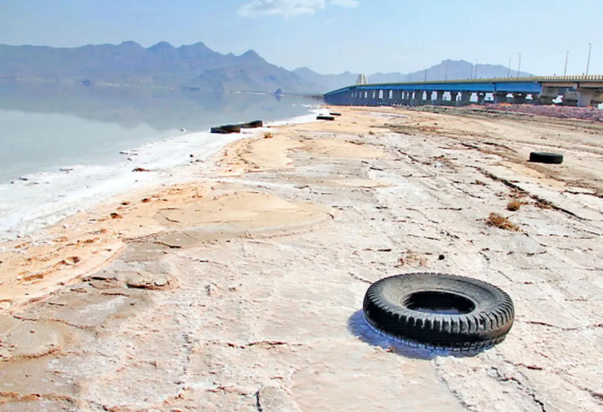 جدیدترین تصاویر از شرایط دریاچه ارومیه + عکس