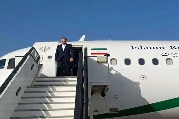 عراقچی وارد مسکو شد + ویدئو