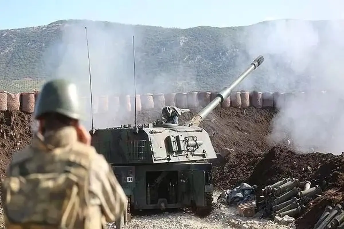حمله توپخانه ای نظامیان ترکیه به حومه شمالی الرقه