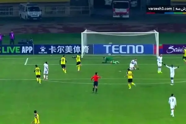 ببینید| گل اول سپاهان به الحسین