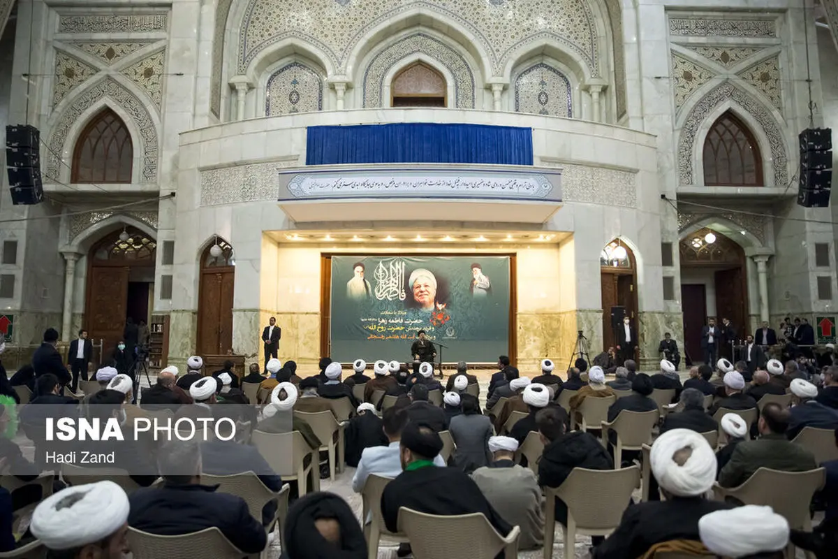 تصاویر مراسم بزرگداشت ششمین سالگرد درگذشت آیت‌ الله هاشمی