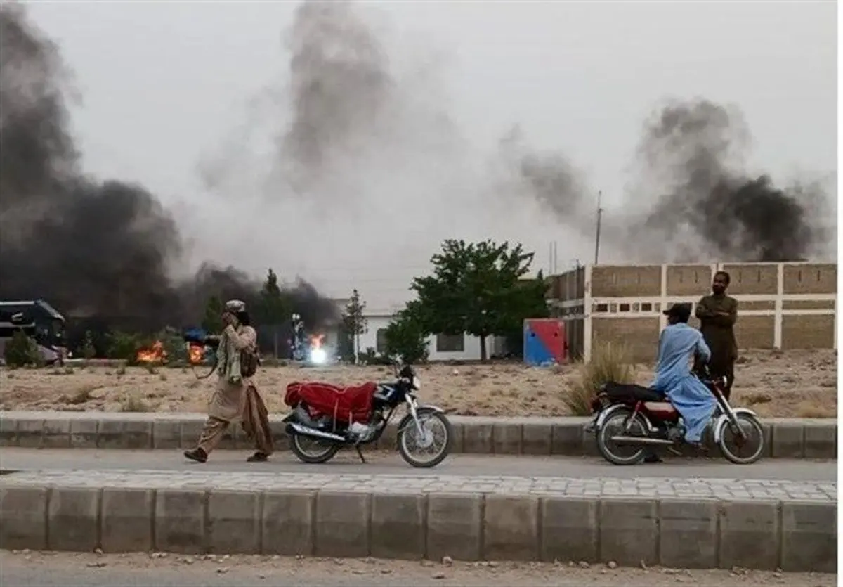 سقوط یک شهر در بلوچستان پاکستان توسط یک گروه جدایی‌طلب