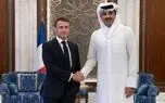گفت‌وگوی امیر قطر و رئیس‌جمهور فرانسه درباره ایران