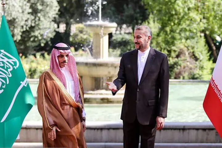 رایزنی امیرعبداللهیان و وزیر خارجه عربستان در خصوص تحولات غزه 