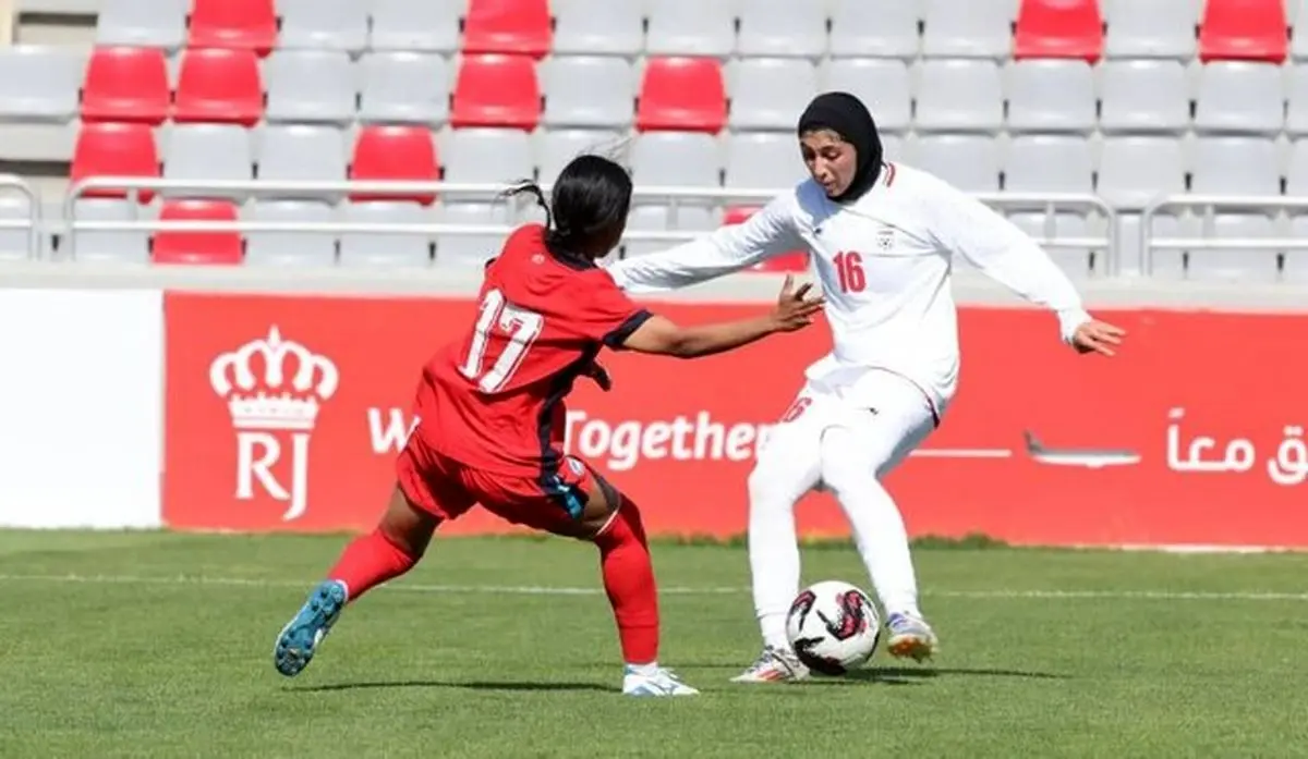 برد پرگل دختران ایران مقابل بوتان