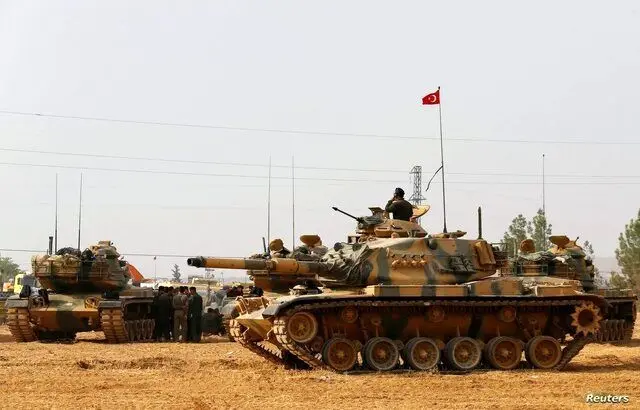 حملات سنگین توپخانه‌ای ترکیه علیه نیروهای قسد؛ هنوز از تلفات جانی این حملات اطلاعی در دست نیست