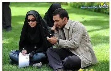 همسر جوان خواننده لس‌آنجلسی خبرنگار دوره احمدی‌نژاد بود + تصویر 