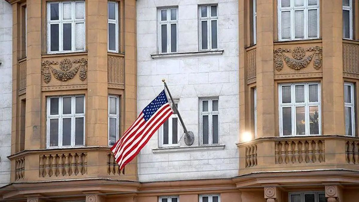 تغییر سفارت آمریکا در مسکو به «میدان جمهوری خلق دونتسک»