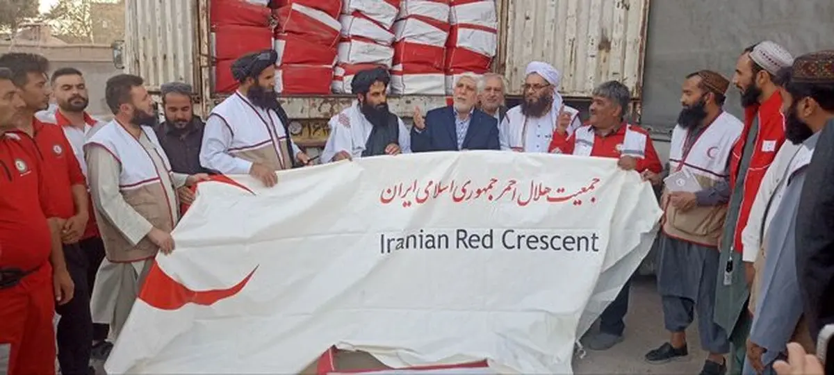 ارسال سومین محموله کمک‌های بشردوستانه ایران به زلزله‌زدگان افغانستان