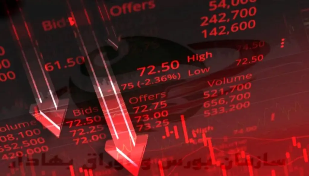 افت سنگین بورس ناشی از ریسک‌های سیاسی و نظامی است، نه کاهش ارزندگی سهام