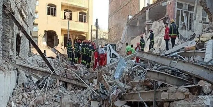 تعداد جان باختگان انفجار تبریز به 5 نفر رسید/ 3 خانه کاملا تخریب شدند