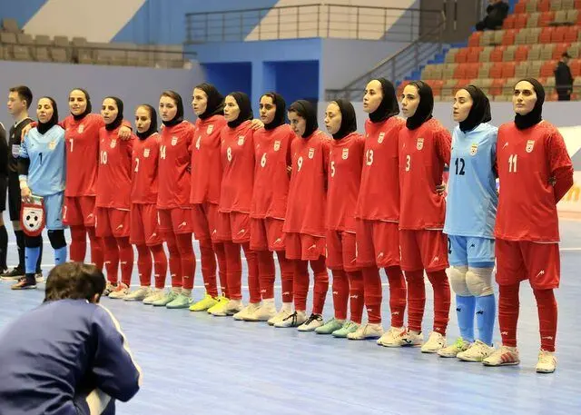 فوتسال زنان ایران در آسیا با برد شروع کرد
