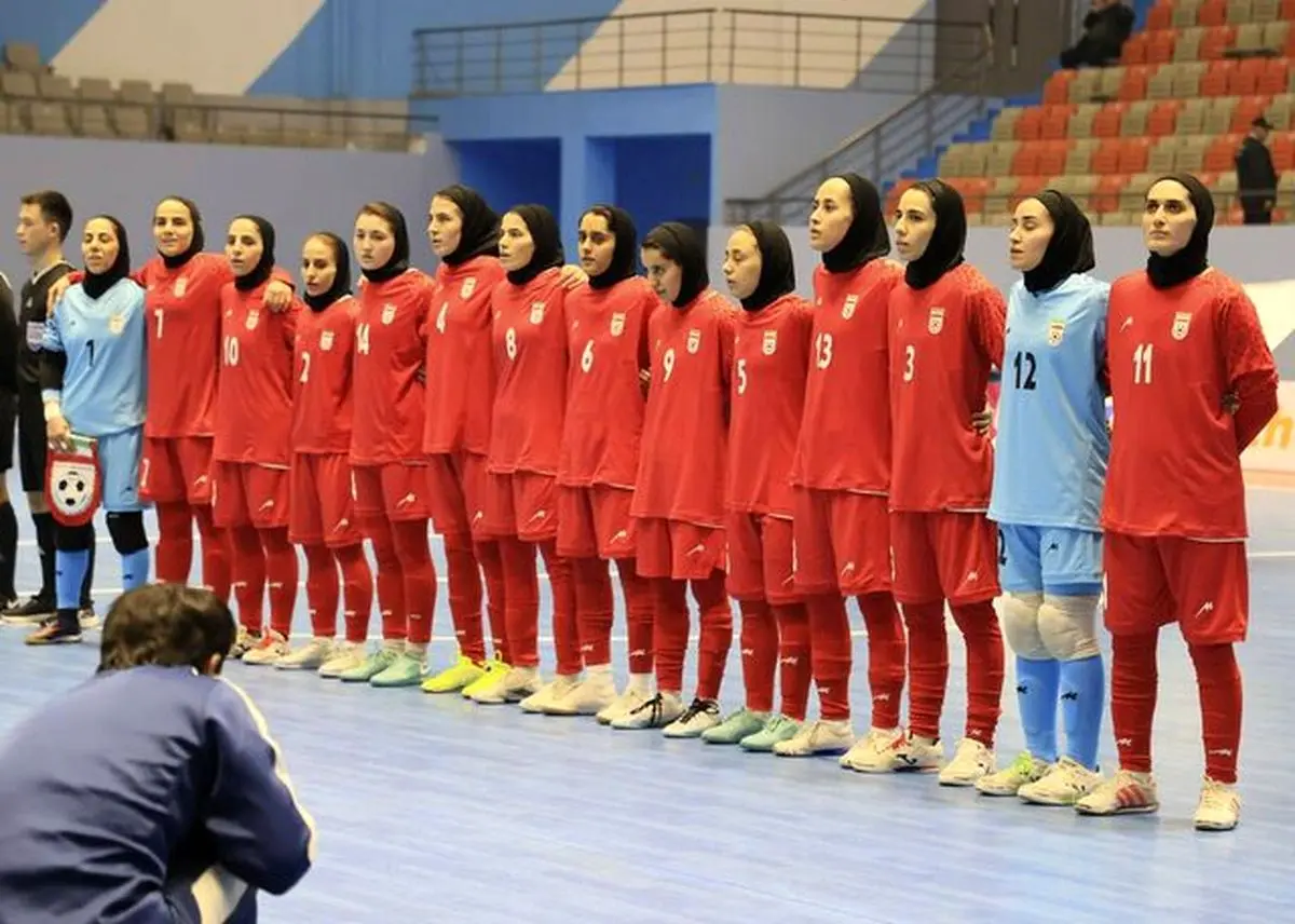 فوتسال زنان ایران در آسیا با برد شروع کرد