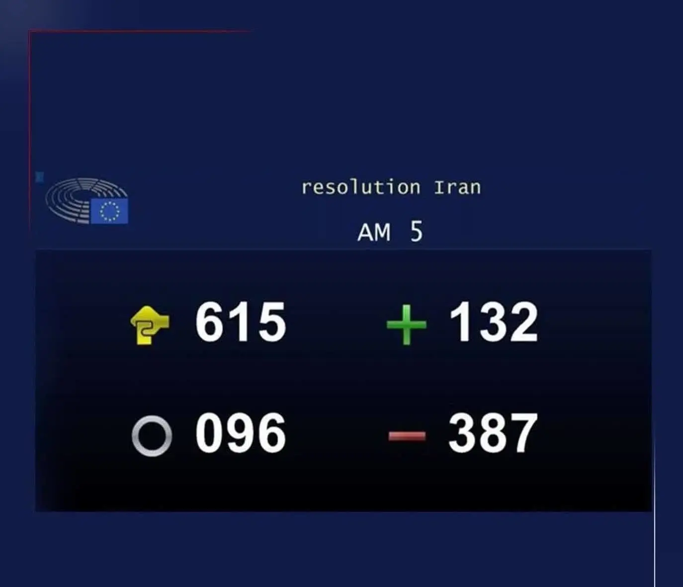 نمایندگان اروپا سخنرانی ربع پهلوی در پارلمان این قاره را رد کردند