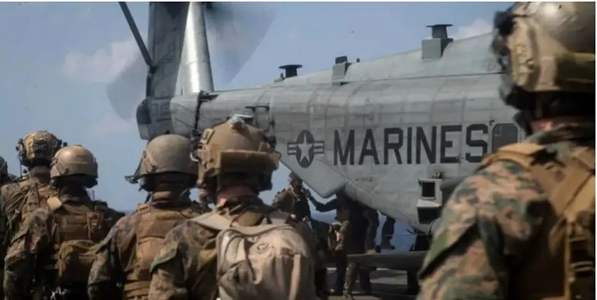 نیروهای واکنش سریع تفنگداران دریایی آمریکا به شرق مدیترانه اعزام شدند