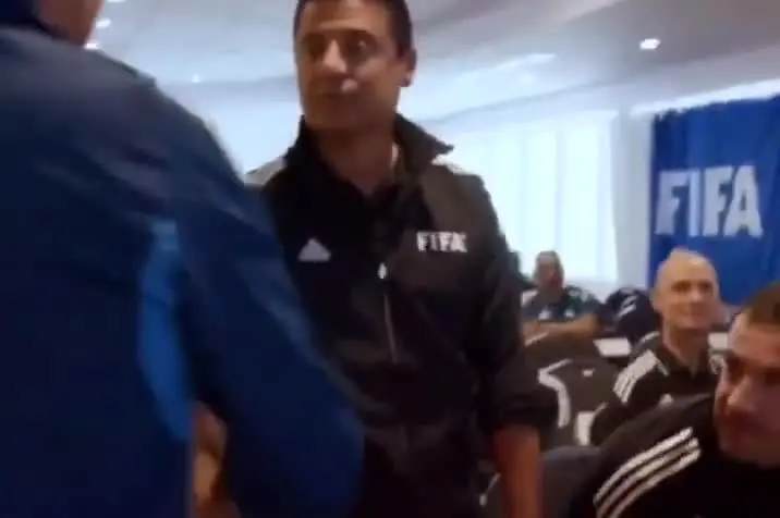 ببینید| لحظه‌ معرفی علیرضا فغانی به عنوان داور فینال جام باشگاه های جهان