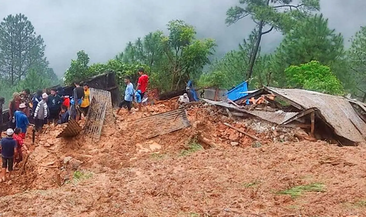 وقوع رانش مرگبار زمین در نپال+ تعداد کشته‌ها و زخمی ها