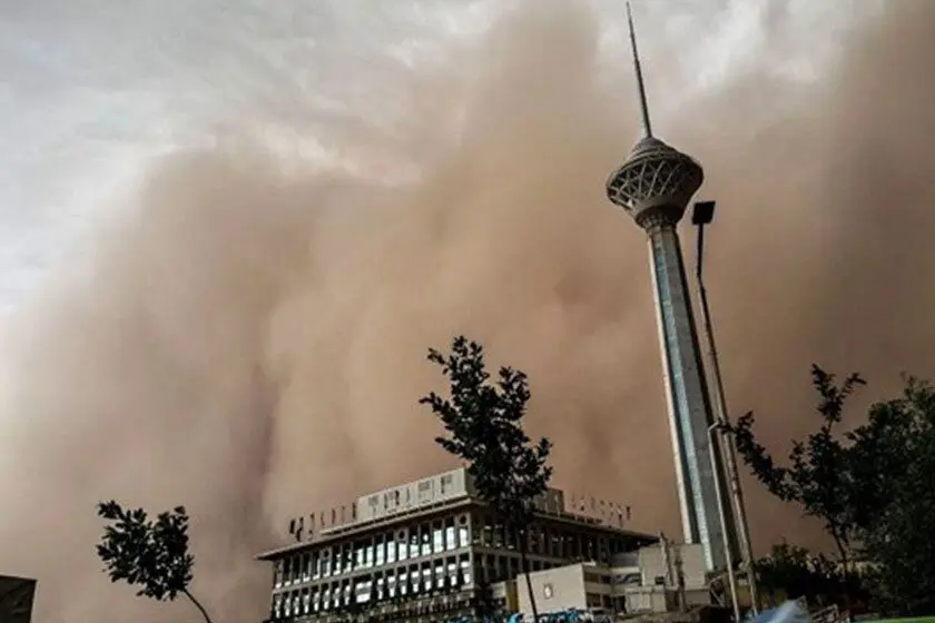 وزش باد شدید در استان تهران، افزایش دما در راه است