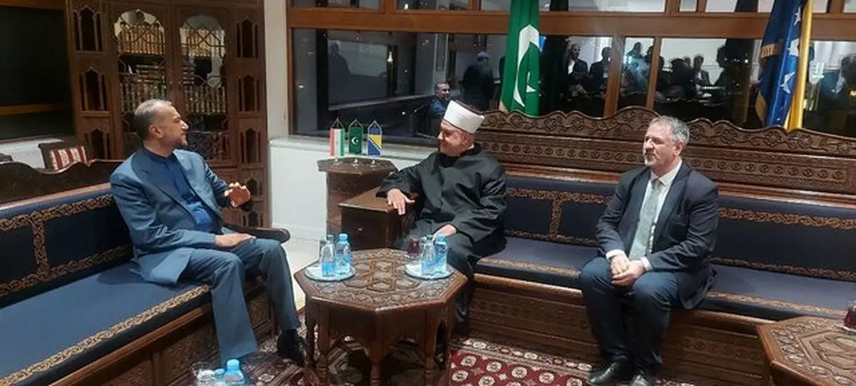 امیرعبداللهیان با رئیس هیات علمای بوسنی و هرزگوین دیدار کرد