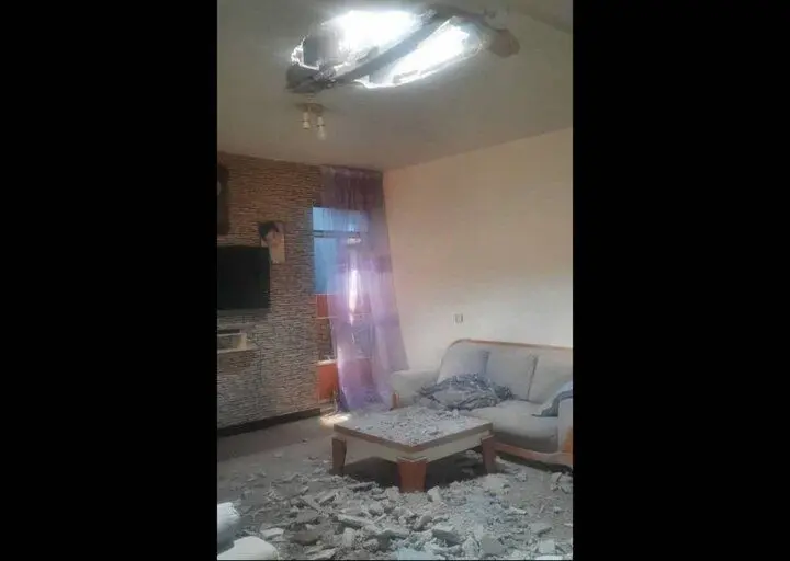 گزارش از اهواز و اندیمشک؛ خسارت به مناطق مسکونی، بدون تلفات در اهواز