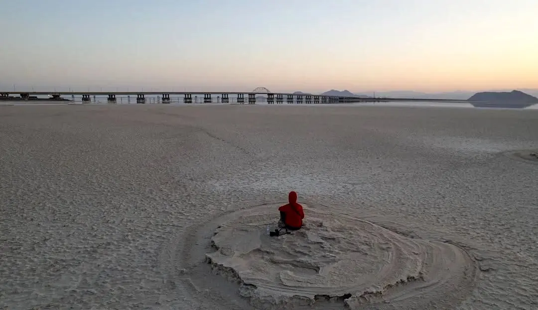 درياچه،اروميه،احياي،آب،جزيره،خشك،دولت،بازديد،محلي،اطراف،آبي، ...