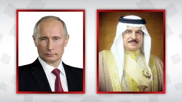 گفتگوی پوتین و پادشاه بحرین درمورد بحران اوکراین و روابط دوجانبه