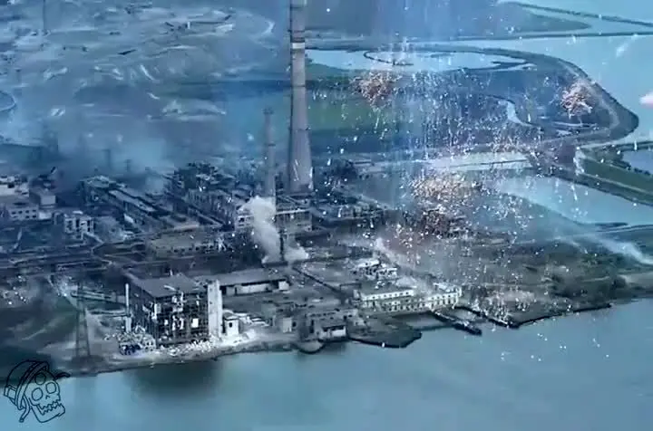 استفاده از بمب‌های فسفری توسط ارتش سفاک پوتین علیه مردم اوکراین+ ویدئو