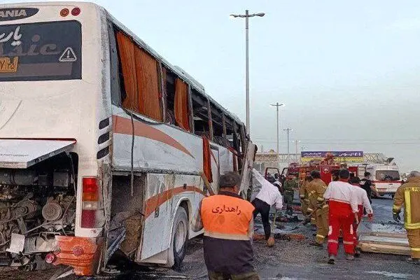 اتوبوس،حادثه،اعلام،الموت